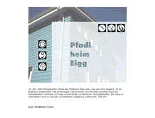 Tablet Screenshot of pfadiheim-elgg.ch